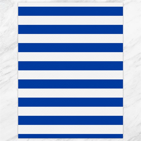 Horizontal Stripes 11.86 x15.41  Canvas - 1