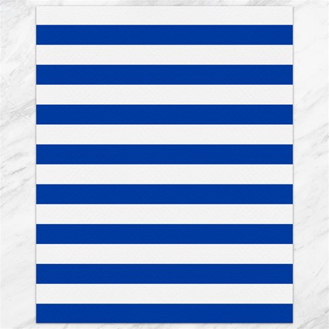 Horizontal Stripes 15.75 x19.29  Canvas - 1