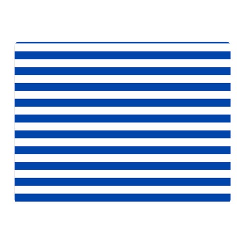 Horizontal Stripes 35 x27  Blanket Front