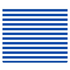 Horizontal Stripes 50 x40  Blanket Front