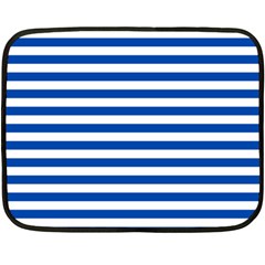 Horizontal Stripes 35 x27  Blanket Back