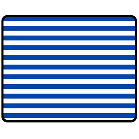 Horizontal Stripes 60 x50  Blanket Front