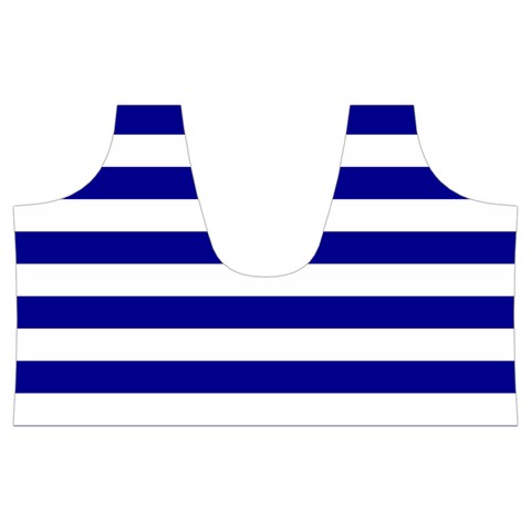 Horizontal Stripes Top Back