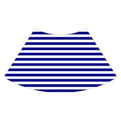 Horizontal Stripes Skirt Back