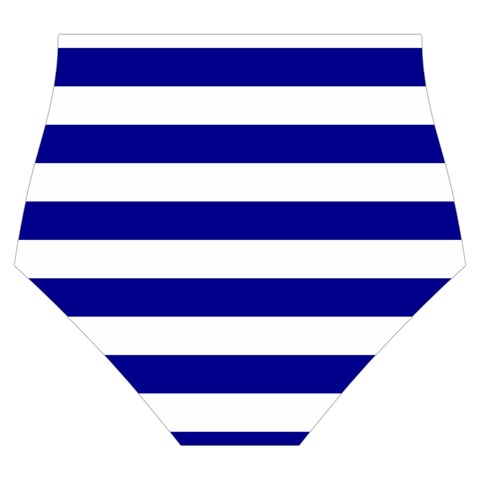 Horizontal Stripes Bottom Back
