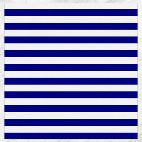 Horizontal Stripes 11.4 x11.56  Canvas - 1