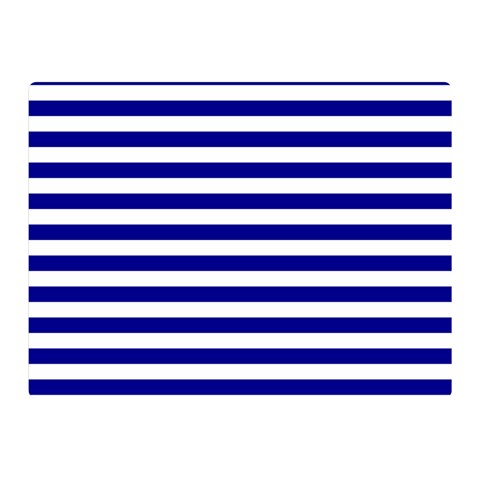 Horizontal Stripes 35 x27  Blanket Front