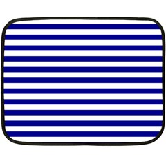 Horizontal Stripes 35 x27  Blanket Back