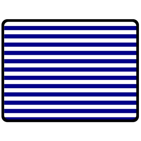 Horizontal Stripes 80 x60  Blanket Front
