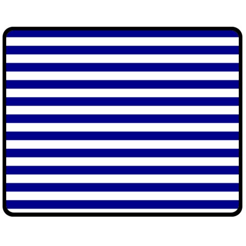 Horizontal Stripes 60 x50  Blanket Front