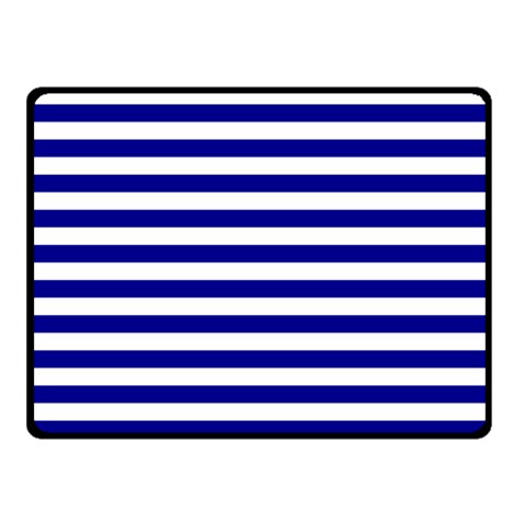 Horizontal Stripes 50 x40  Blanket Front