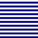 Horizontal Stripes - White and Dark Blue ScrapBook Page 12  x 12 