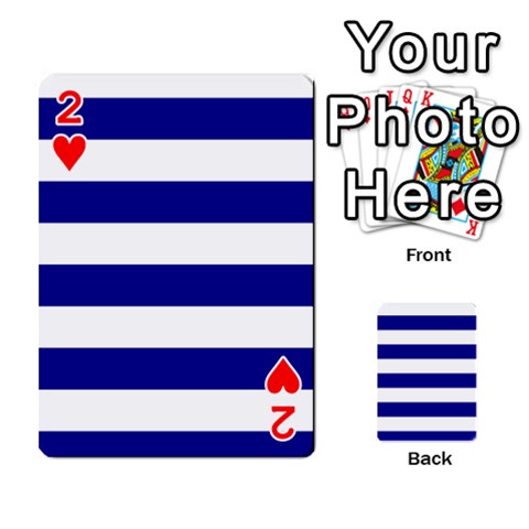 Horizontal Stripes Front - Heart2