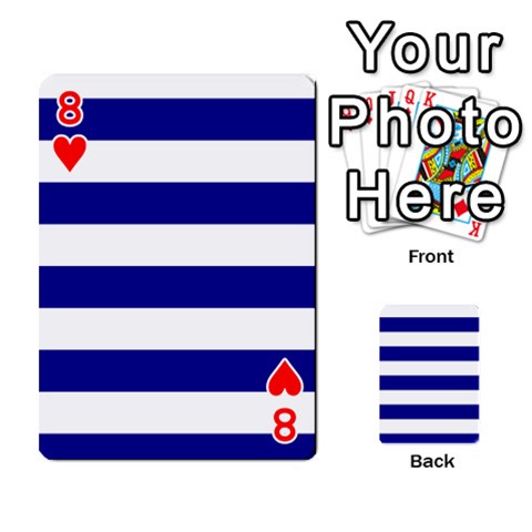 Horizontal Stripes Front - Heart8