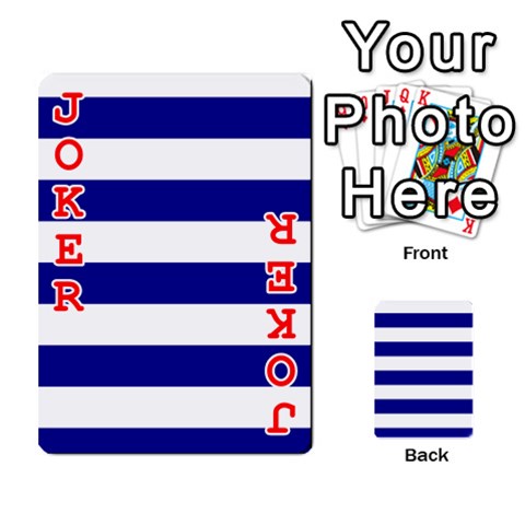 Horizontal Stripes Front - Joker2
