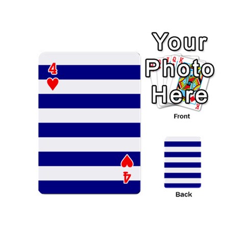 Horizontal Stripes Front - Heart4