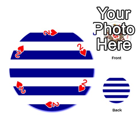 Horizontal Stripes Front - Heart2