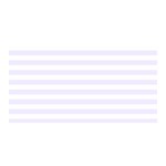 Horizontal Stripes - White and Pastel Violet Satin Wrap