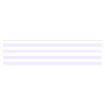 Horizontal Stripes - White and Pastel Violet Satin Scarf (Oblong)