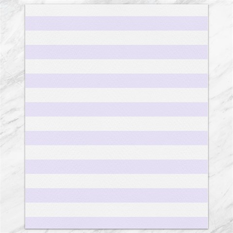 Horizontal Stripes 10.95 x13.48  Canvas - 1