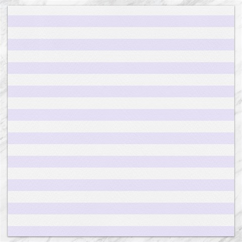 Horizontal Stripes 11.4 x11.56  Canvas - 1