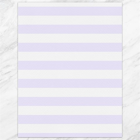 Horizontal Stripes 11.86 x15.41  Canvas - 1