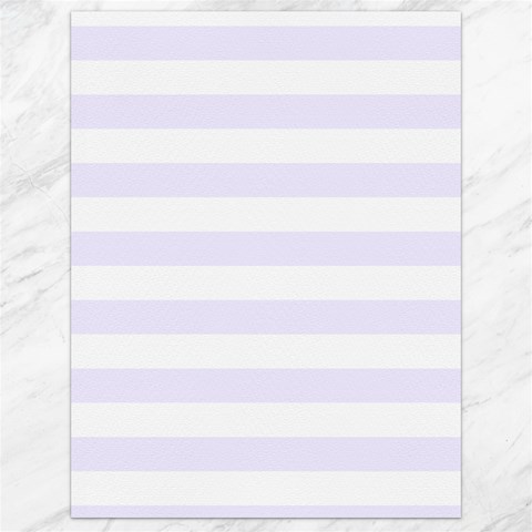 Horizontal Stripes 17.8 x23.08  Canvas - 1