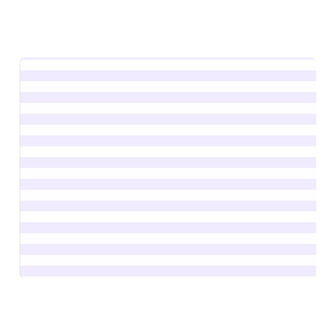Horizontal Stripes 35 x27  Blanket Front