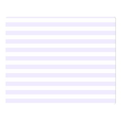Horizontal Stripes 80 x60  Blanket Front