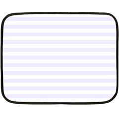 Horizontal Stripes 35 x27  Blanket Back