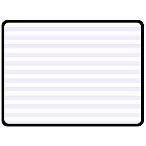 Horizontal Stripes 80 x60  Blanket Front