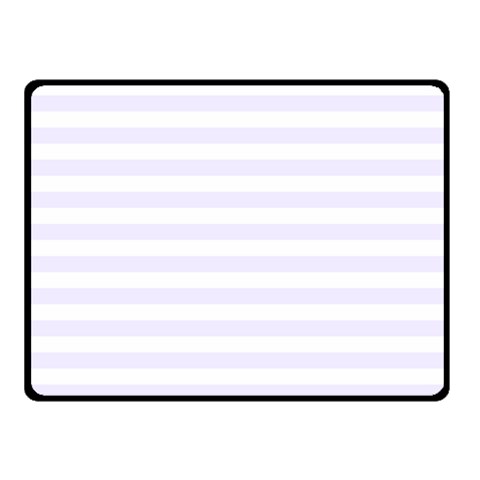 Horizontal Stripes 50 x40  Blanket Front