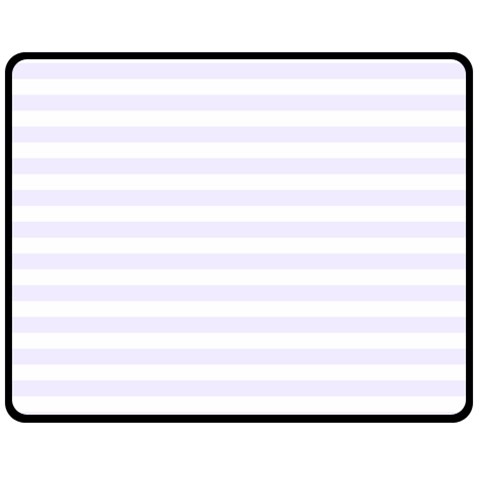 Horizontal Stripes 58.8 x47.4  Blanket Front