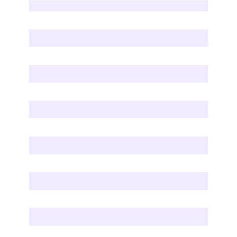 Horizontal Stripes 4.125 x5.5  Memopad