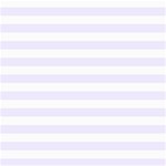 Horizontal Stripes - White and Pastel Violet ScrapBook Page 8  x 8 
