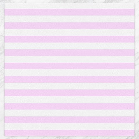 Horizontal Stripes 11.4 x11.56  Canvas - 1