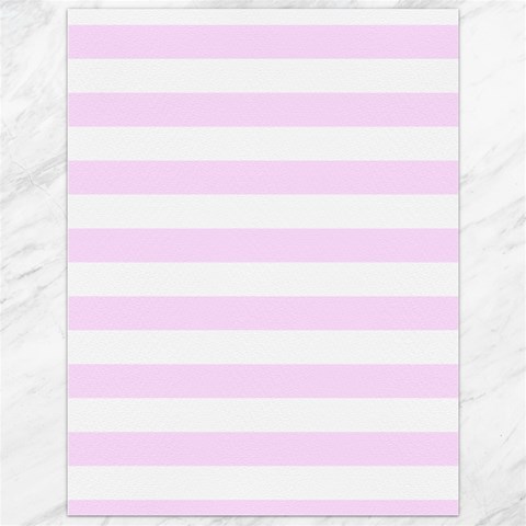 Horizontal Stripes 11.86 x15.41  Canvas - 1