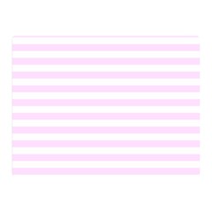 Horizontal Stripes 35 x27  Blanket Back