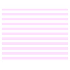 Horizontal Stripes 60 x50  Blanket Back