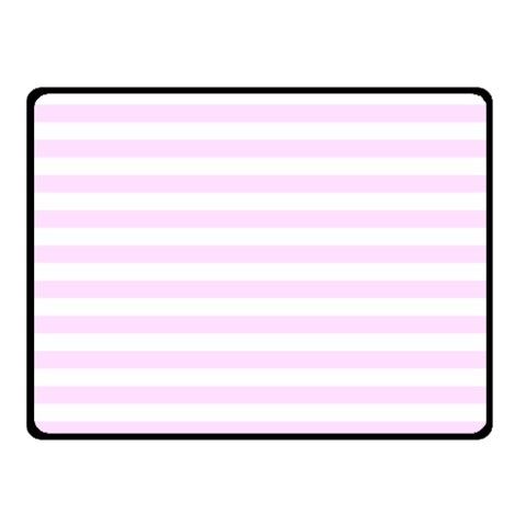 Horizontal Stripes 50 x40  Blanket Front