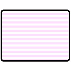 Horizontal Stripes 80 x60  Blanket Front