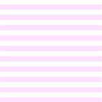 Horizontal Stripes - White and Pale Thistle Violet ScrapBook Page 12  x 12 