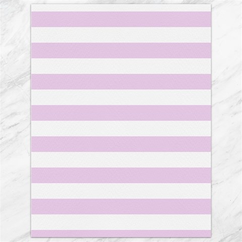 Horizontal Stripes 11.86 x15.41  Canvas - 1