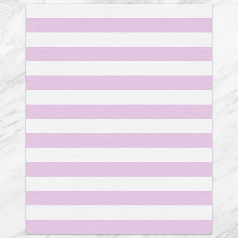 Horizontal Stripes 15.75 x19.29  Canvas - 1