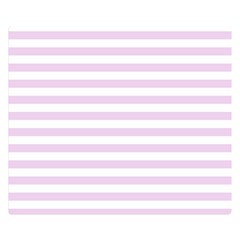 Horizontal Stripes 50 x40  Blanket Back
