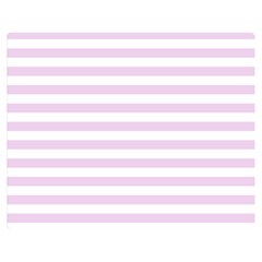 Horizontal Stripes 60 x50  Blanket Back
