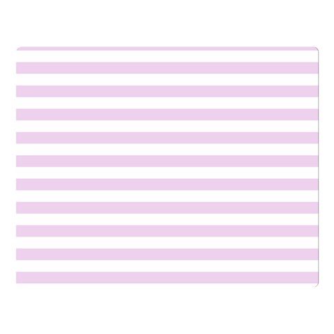 Horizontal Stripes 80 x60  Blanket Front
