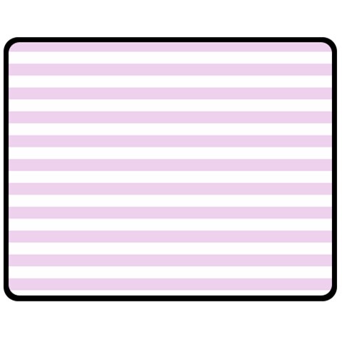 Horizontal Stripes 60 x50  Blanket Front