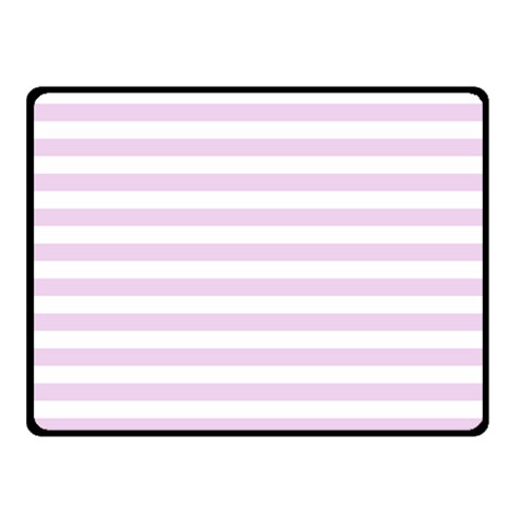 Horizontal Stripes 50 x40  Blanket Front