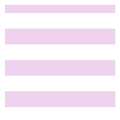 Horizontal Stripes 3.75 x3.75  Memopad